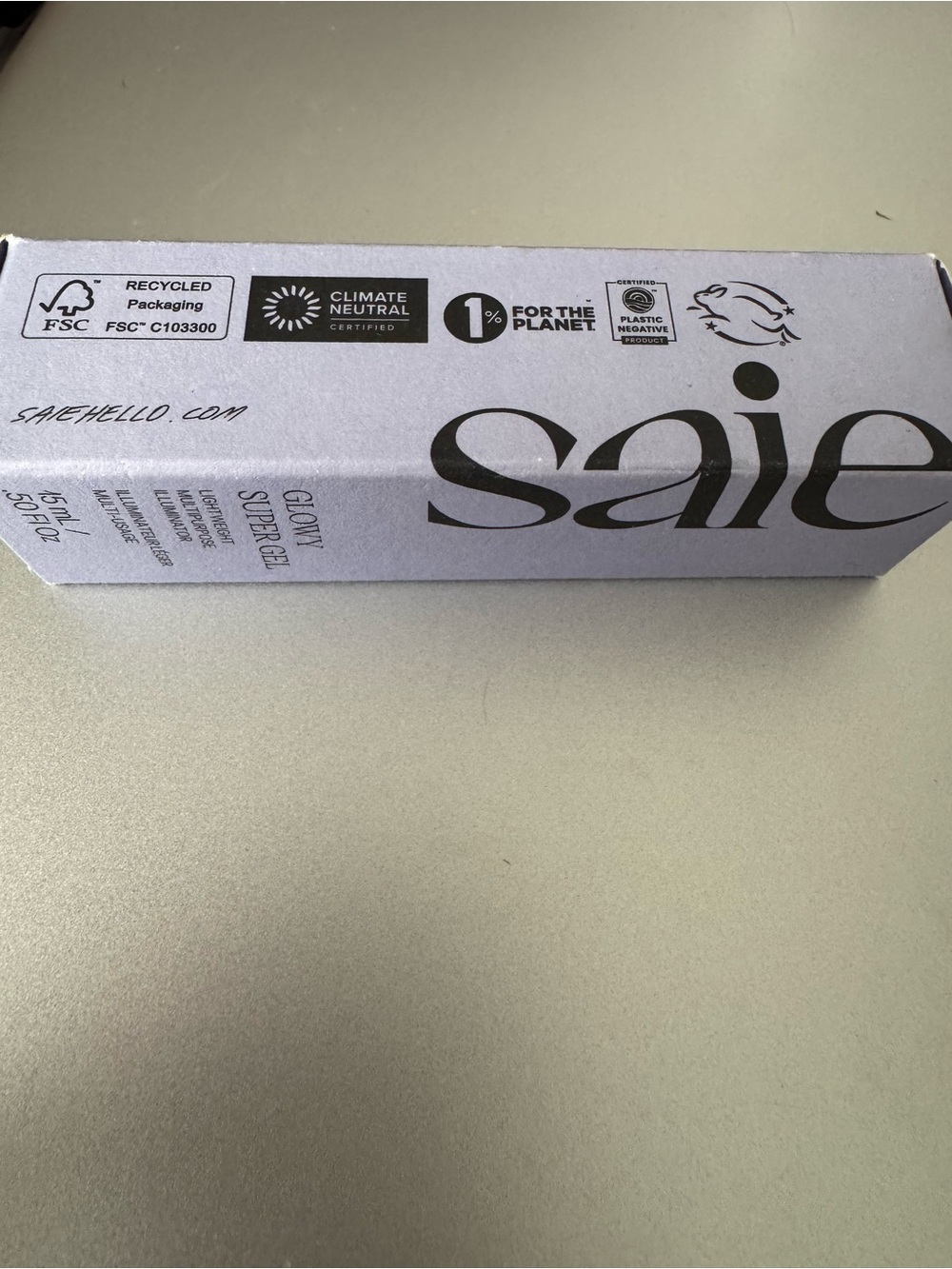 NEW Saie ROSEGLOW Glowy Super Gell Illuminator